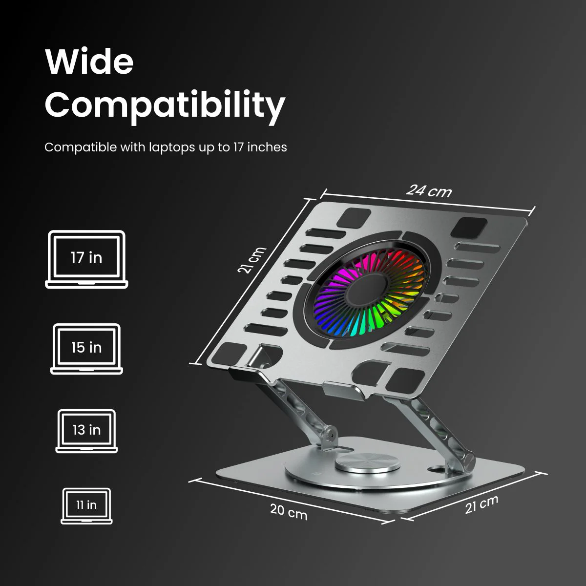 1780293142_My Buddy SpinLight LED Desk Fan- 2